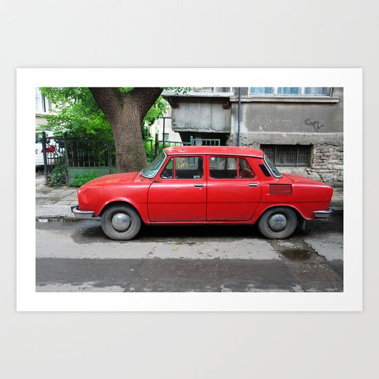 2010 - Eastern Block Ferrari Art Print
