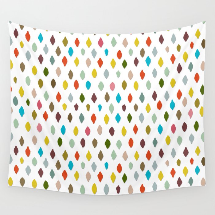 PIPS pure white Wall Tapestry
