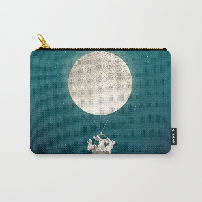 moon bunnies Carry-All Pouch