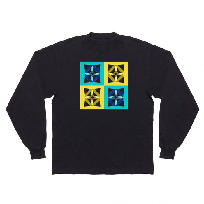 Breeze Block Nine Multi BY Long Sleeve T Shirt