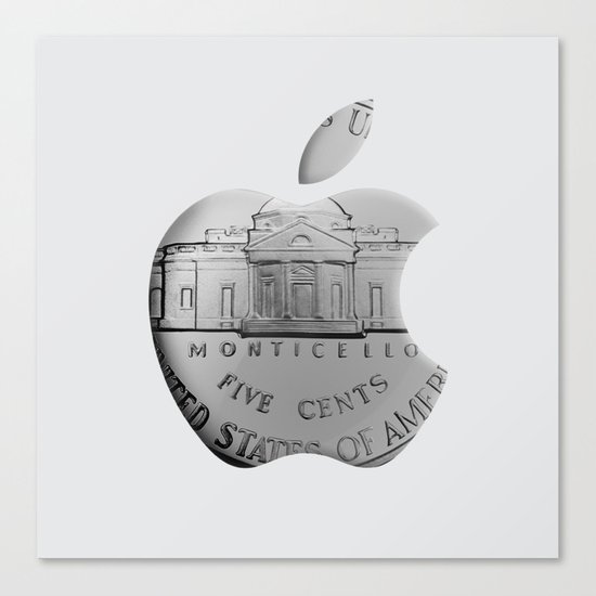 Apple Canvas Print