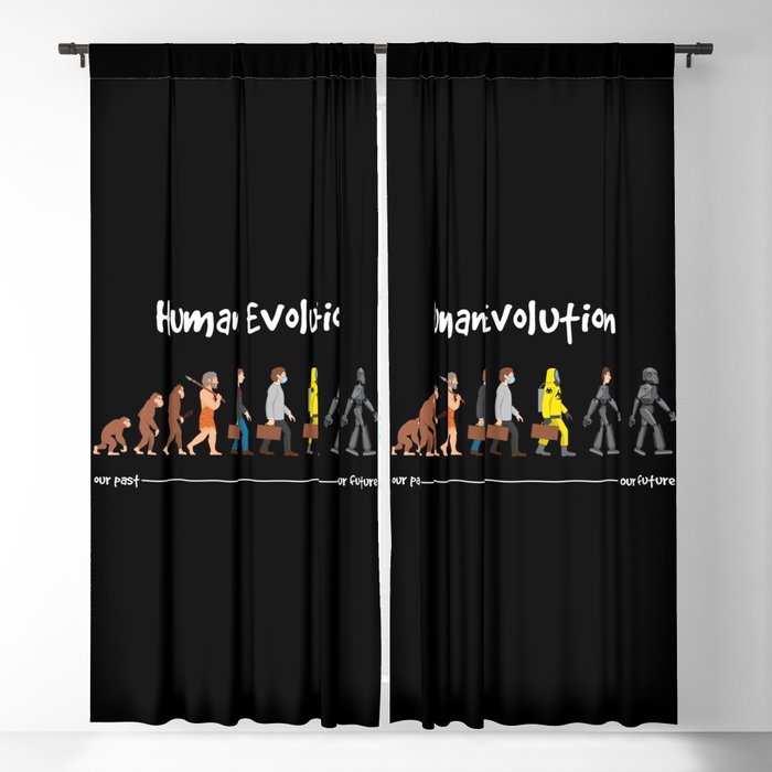 Evolution - a robotic future Blackout Curtain