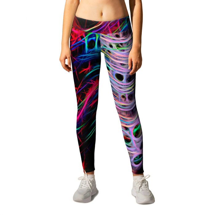 Dance The Groove Abstract Leggings