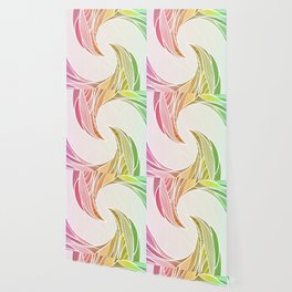 Yin Yang Swirl Wallpaper