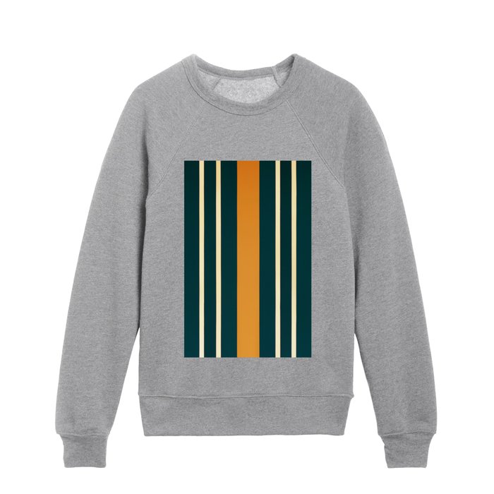 Stripes of opulence Kids Crewneck