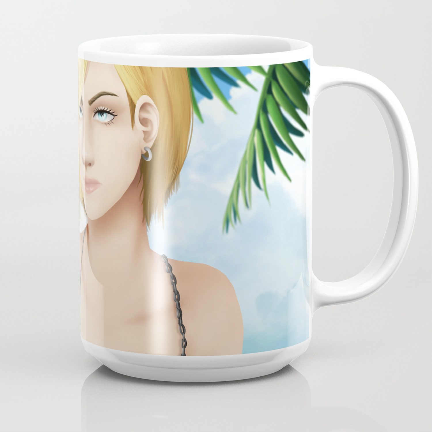 Android 18 Dragon Ball Coffee Mug By Mayralstella Society6