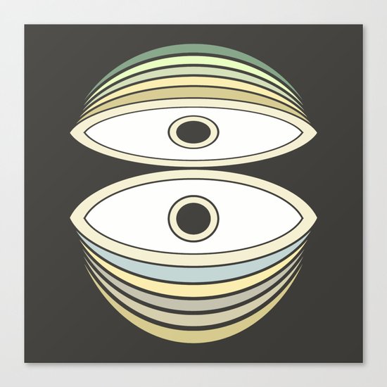 weyeld open - keep you eyes open Canvas Print