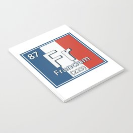 Francium - France Flag French Science Notebook