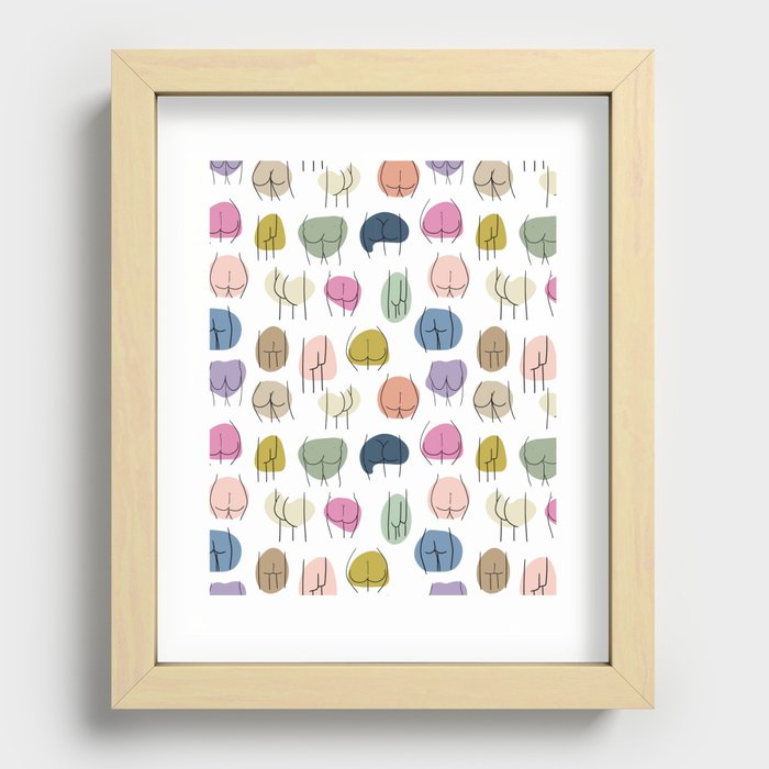 Butts Recessed Framed Print