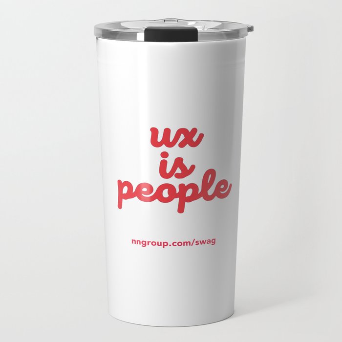 UX is People Travel Mug