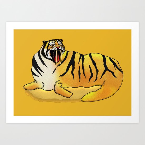 Tigerus Art Print