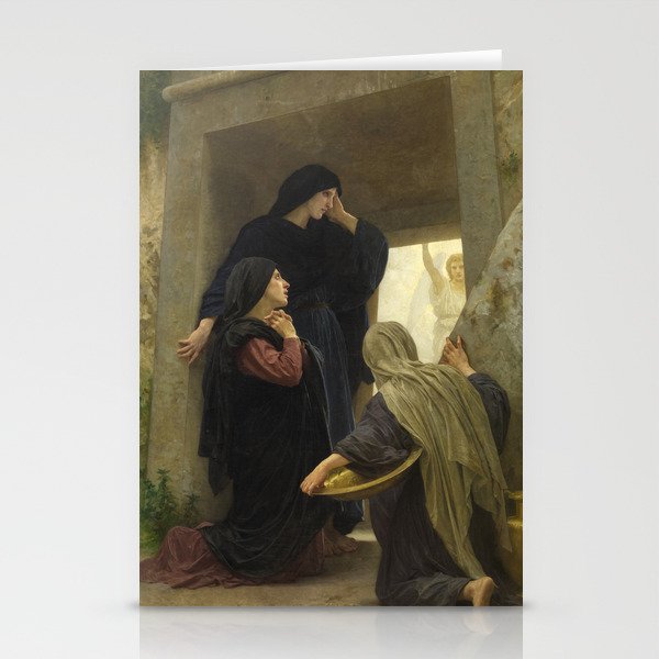 The Holy Women at the Tomb of Christ by William-Adolphe Bouguereau Stationery Cards
