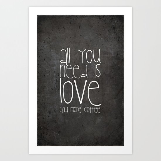 COFFEe Art Print