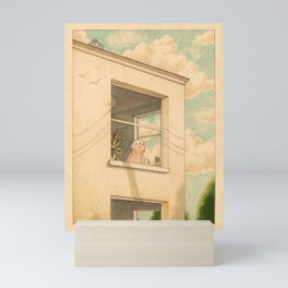 Corner Window Mini Art Print