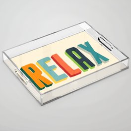 Relax Acrylic Tray