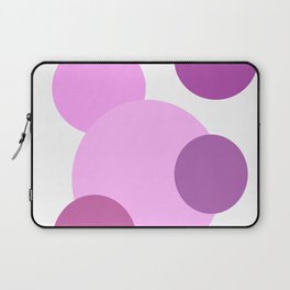 "Pink Bubble Gum Bubbles" Laptop Sleeve