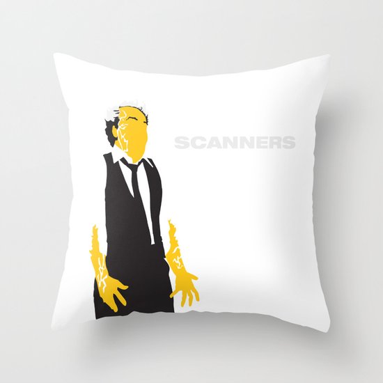 Scanners Throw Pillow
