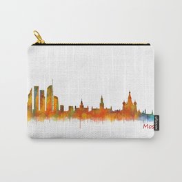 Moscow City Skyline art HQ v2 Carry-All Pouch