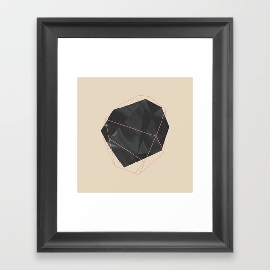 fragment Framed Art Print