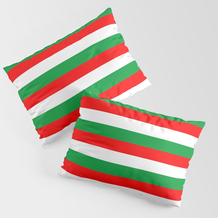 Italy Hungary Bulgaria Iran Mexico Madagascar Flag Stripes Kissenbezug Von Tony4urban Society6
