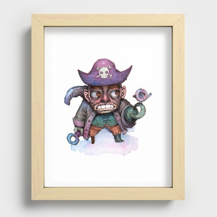Pirate Recessed Framed Print