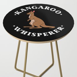 Kangaroo Red Australia Animal Funny Side Table