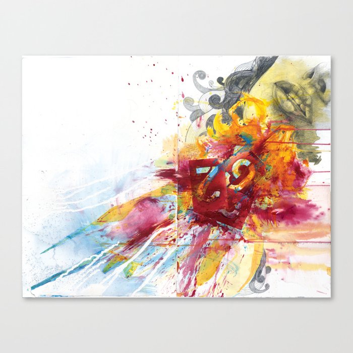 MINGA x Delivery of a Gift Canvas Print