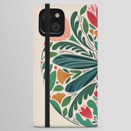 Dragonfly Folk Design iPhone Wallet Case