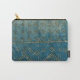 Faded Indigo Assuit Carry-All Pouch