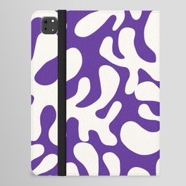 White Matisse cut outs seaweed pattern 2 iPad Folio Case
