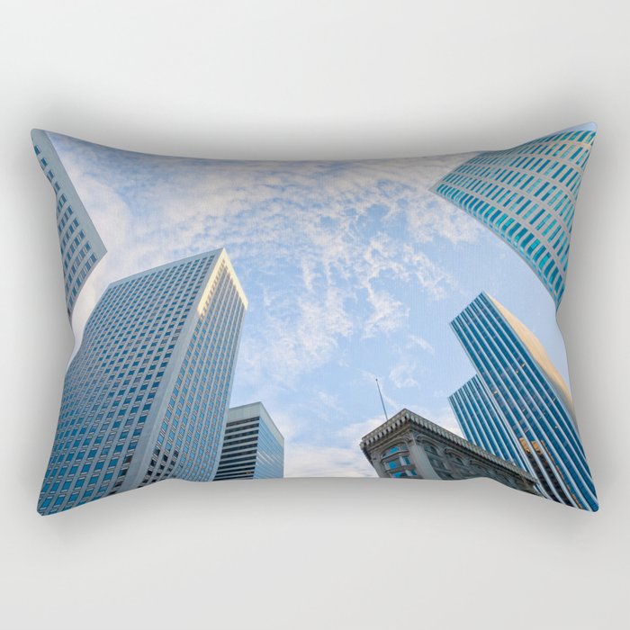 Among the Giants Rectangular Pillow