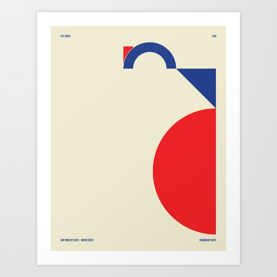 New York City — City Series Art Print