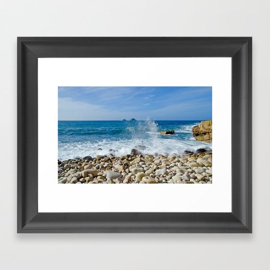 Cot Valley Porth Nanven Framed Art Print