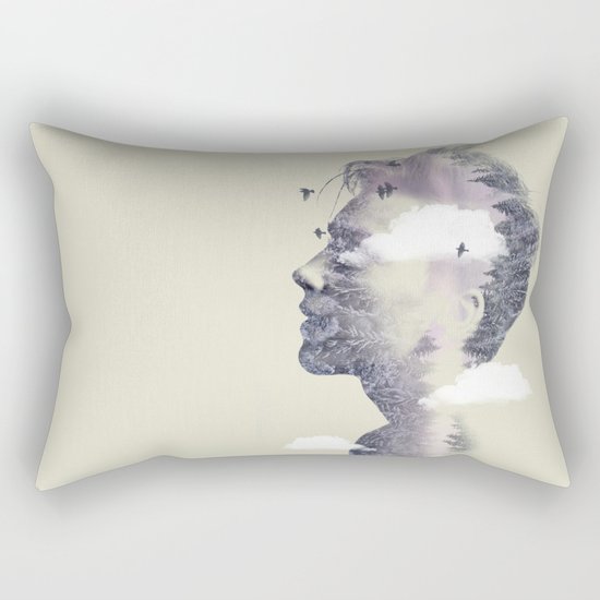Nature on my mind Rectangular Pillow