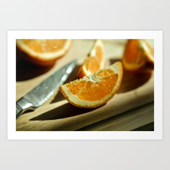 Orange Art Print