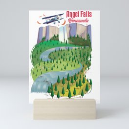 Angel Falls Venezuela Mini Art Print