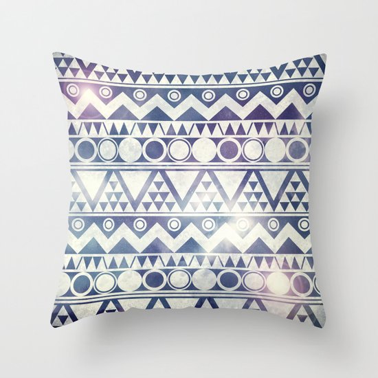 Tribal Gathering Throw Pillow
