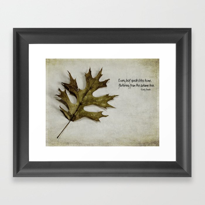 every leaf Framed Art Print