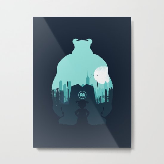 Welcome To Monsters, Inc. Metal Print
