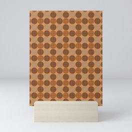 Geometric seamless pattern graphic design Mini Art Print