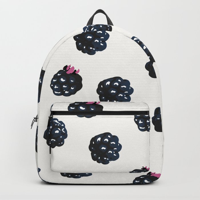 Blackberries pattern Backpack