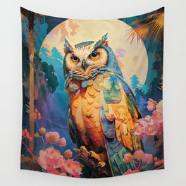 The Night Owl Wall Tapestry