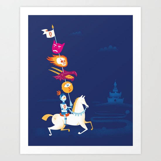 Lancelot Art Print