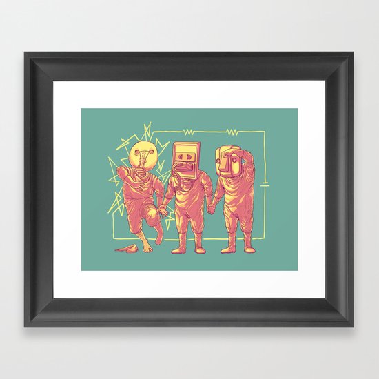 Experimental Idea Framed Art Print