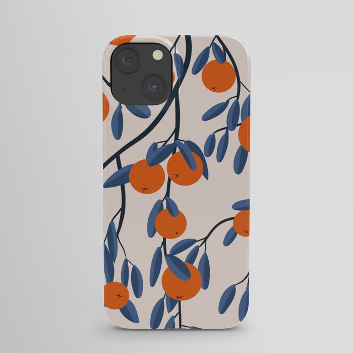 Orange tree iPhone Case