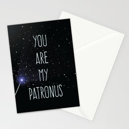 You are my patronus Stationery Card