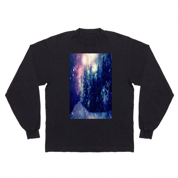 Galaxy Forest : Deep Pastels Long Sleeve T Shirt