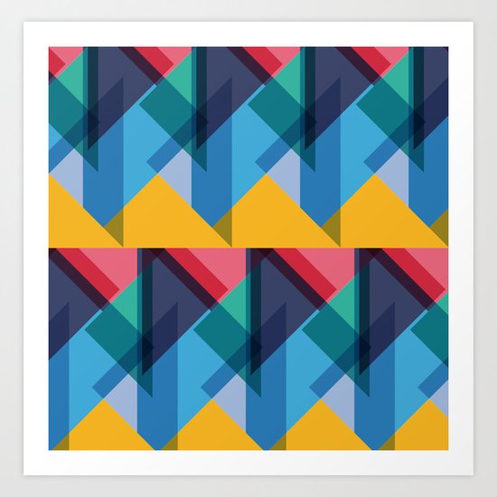 Crazy Abstract Stuff 2 Art Print