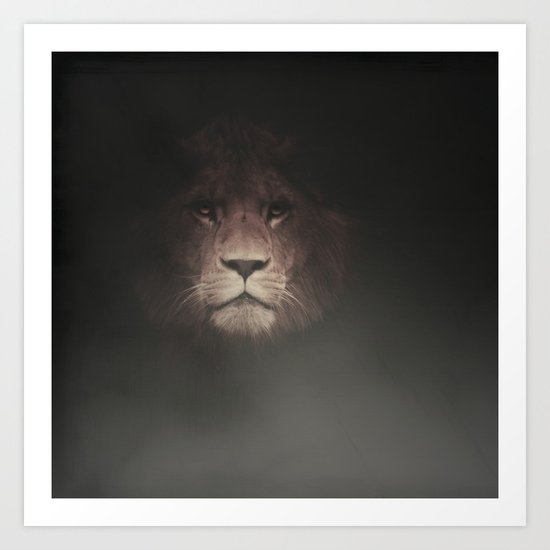 LIOn Art Print