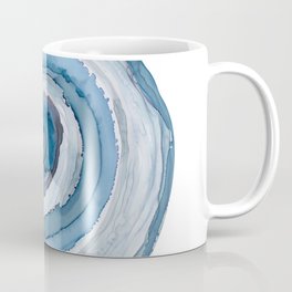 Blue Agate Painting Coffee Mug